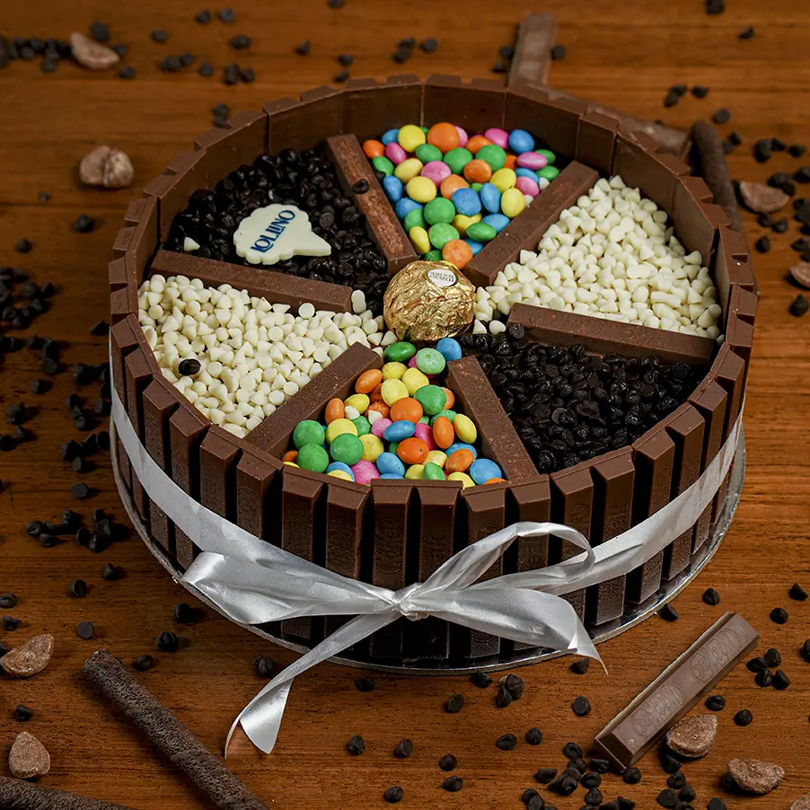 Order KitKat Choco Drip Cake Online | CakeNBake Noida